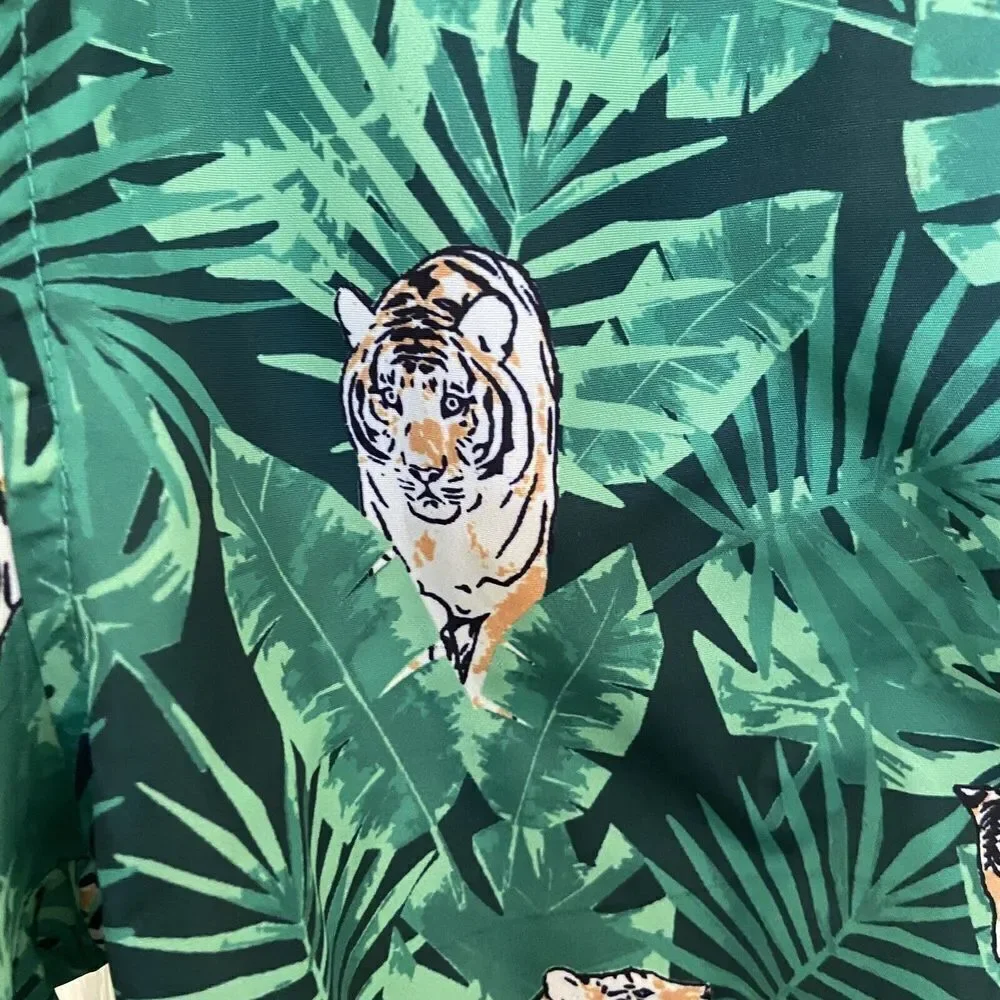 Lola + The Boys Tiger Swim Shorts Trunks Boys Size 2
